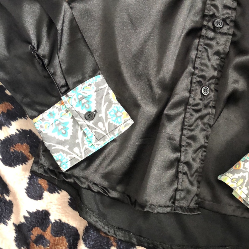 Thunderbird Brand Rodeo Shirt black satin - Picture 3 of 8